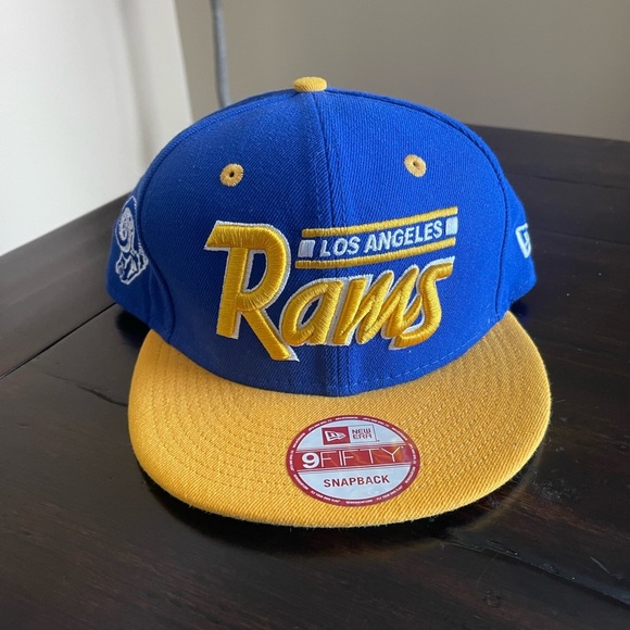 RAMS Los Angeles Rams New Era NFL 2-Tone
Flat Bill Snapback 9Fifty - Picture 1 of 11